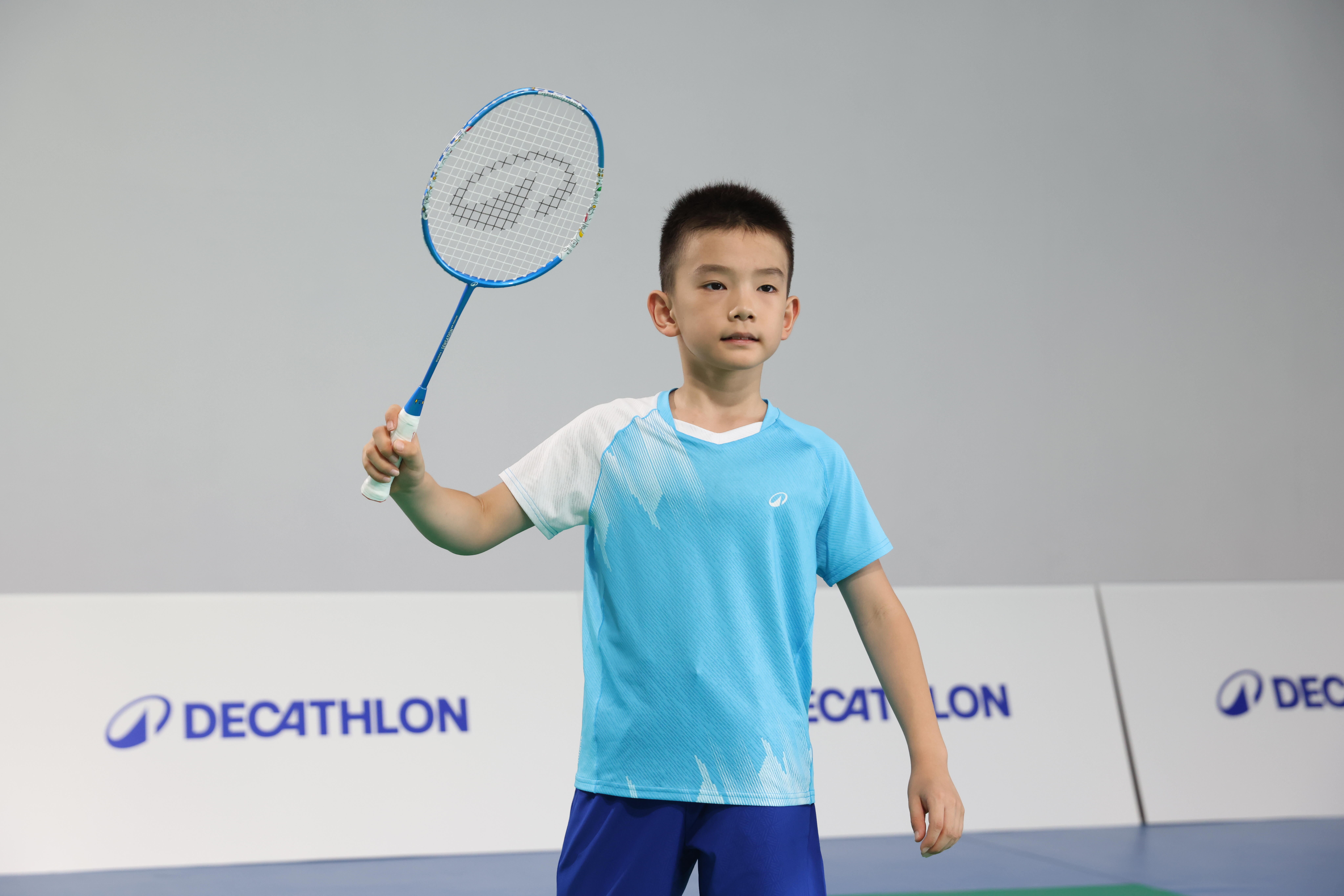 Raquette de badminton enfant - Sensation 190 bleu - PERFLY