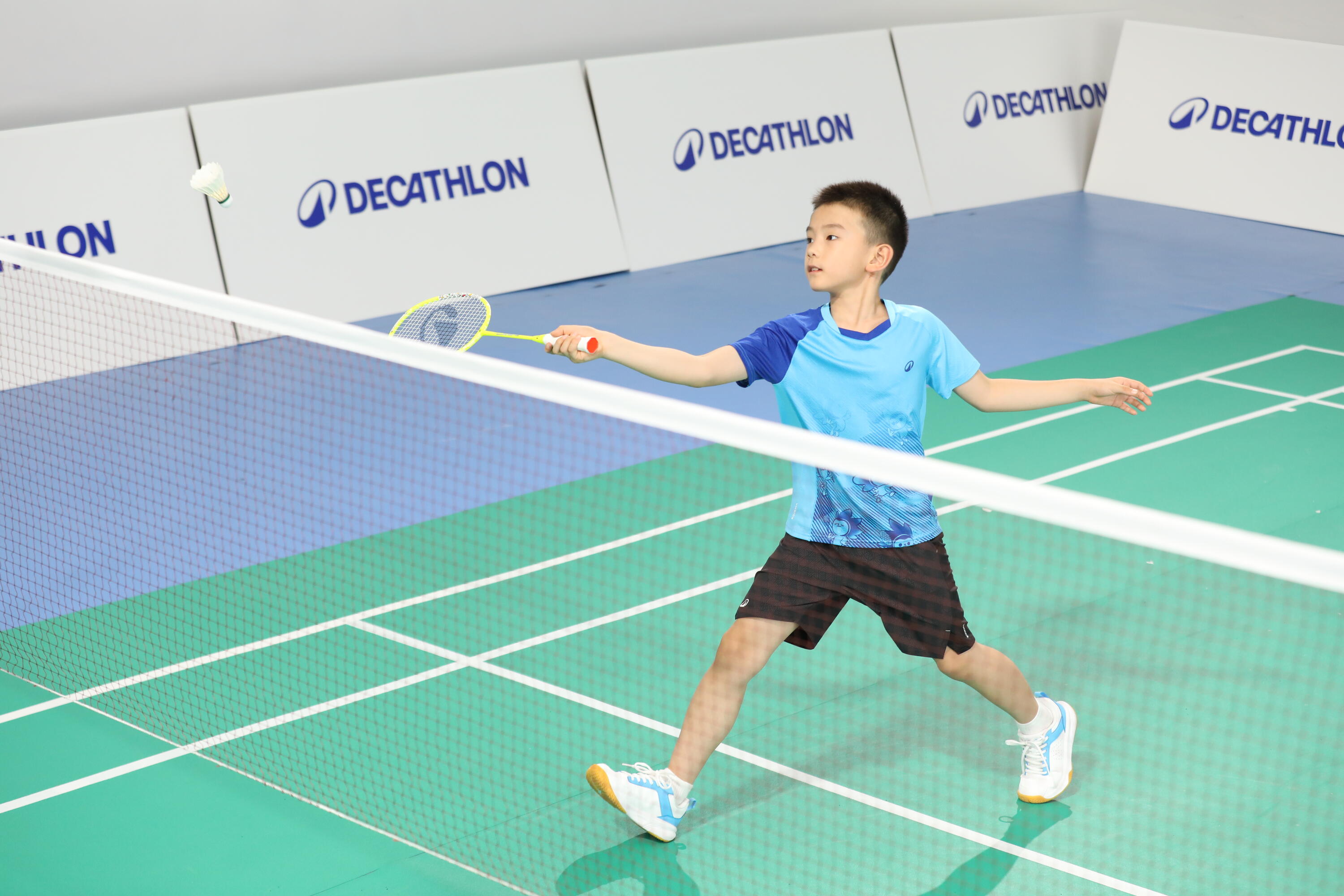 Raquette de badminton enfant, Sensation 190 Easy Kid 12/12