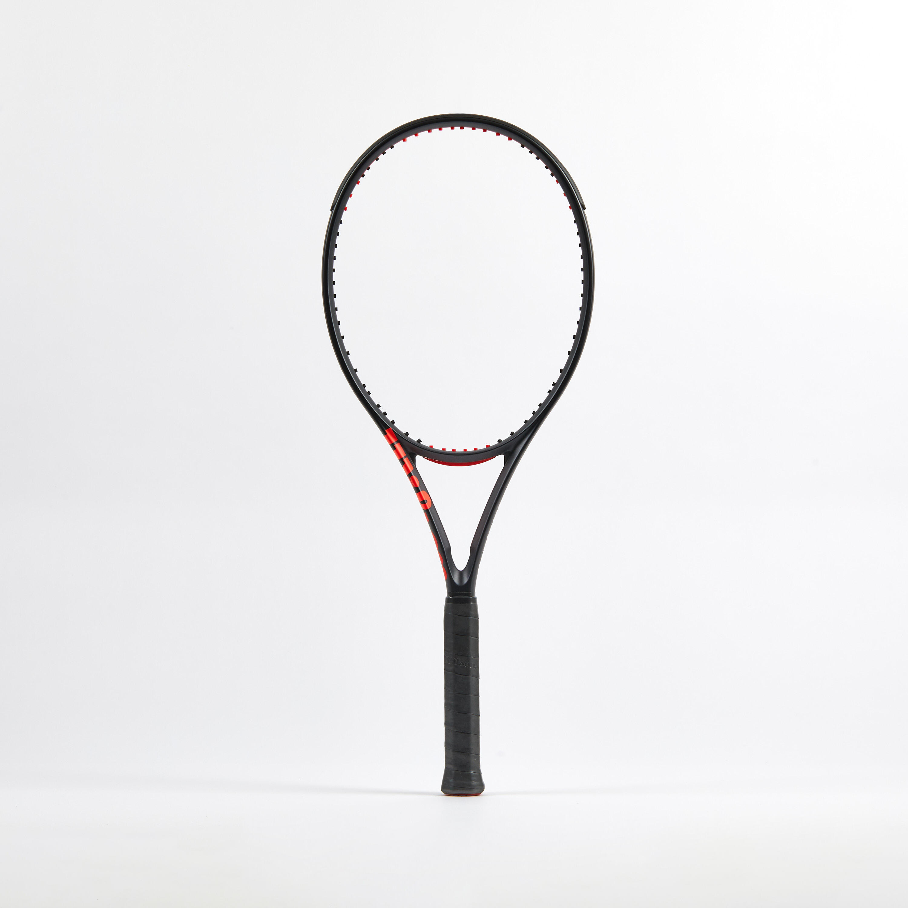 Raquete de ténis adulto - wilson clash 100l v3 preto laranja