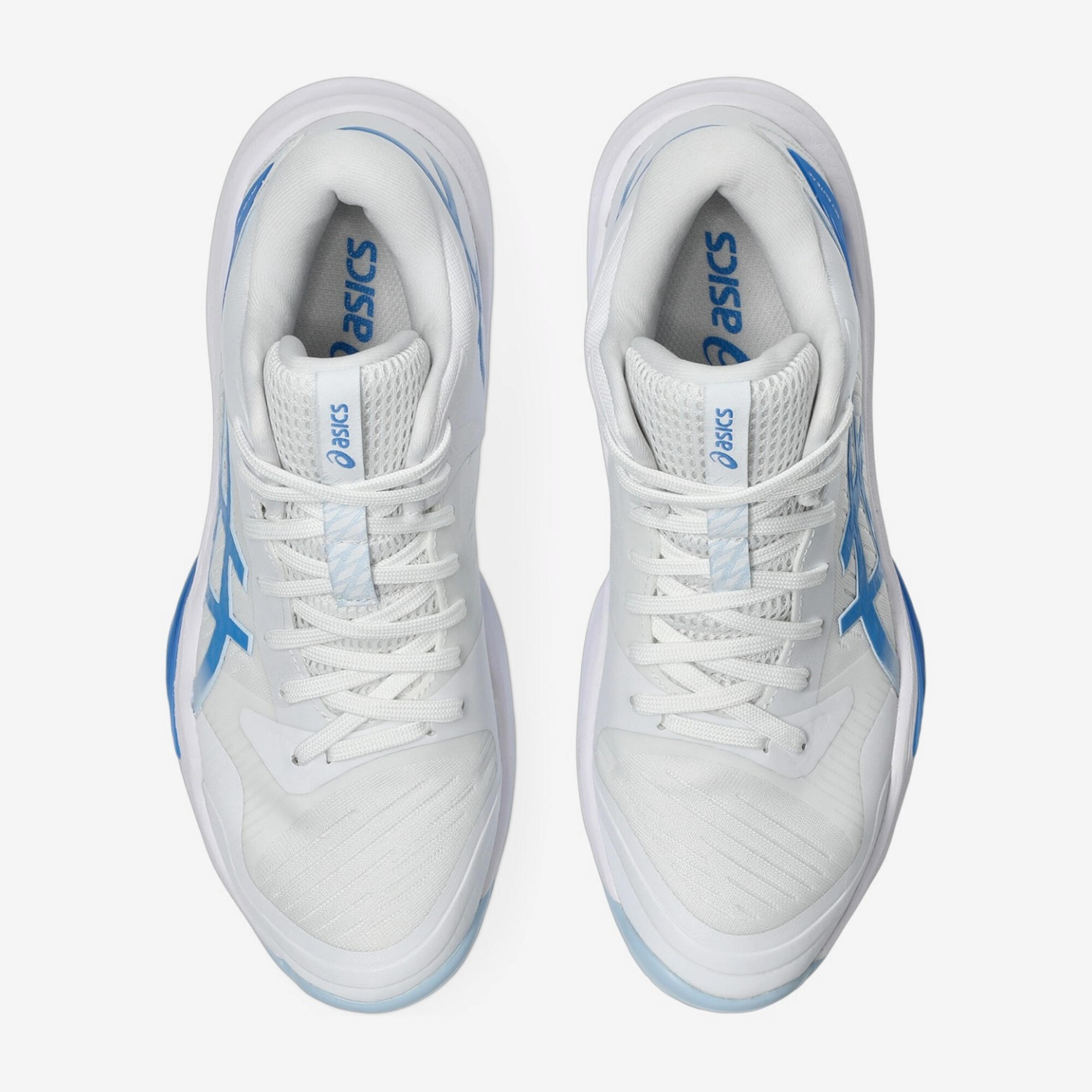 Scarpe pallavolo donna Asics SKY ELITE 25 bianco-blu 5/7
