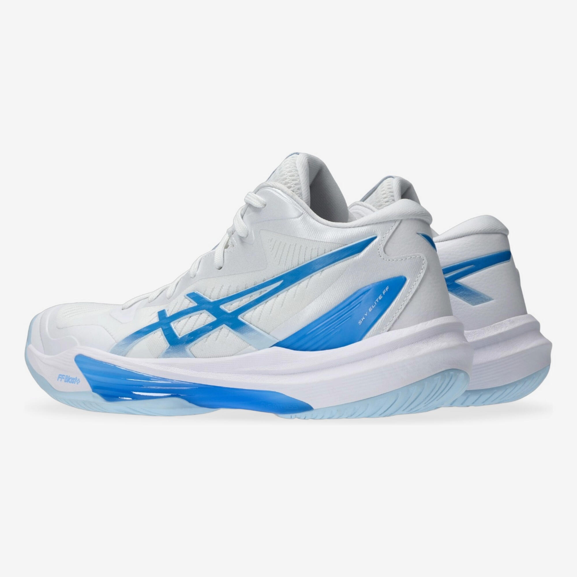 Scarpe pallavolo donna Asics SKY ELITE 25 bianco-blu 4/7