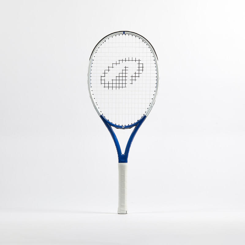 TENNISRACKET VOOR VOLWASSENEN EASY BLAUW/WIT