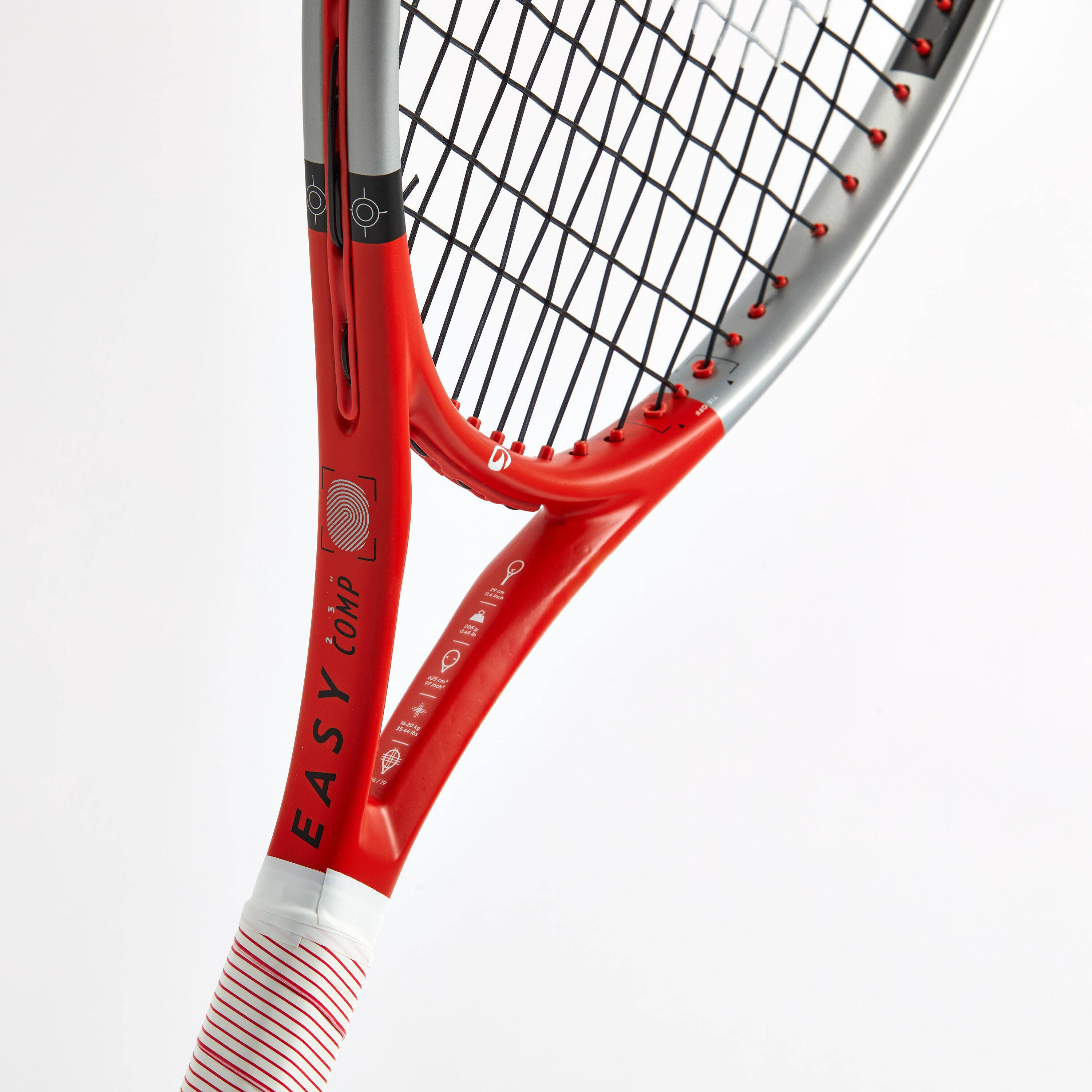 Kids' Tennis Racket Easy Comp 23" - Red -  4