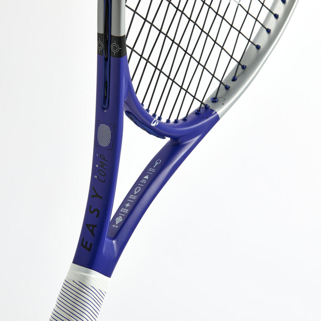 Ljubičasti dečji reket za tenis EASY COMP 26