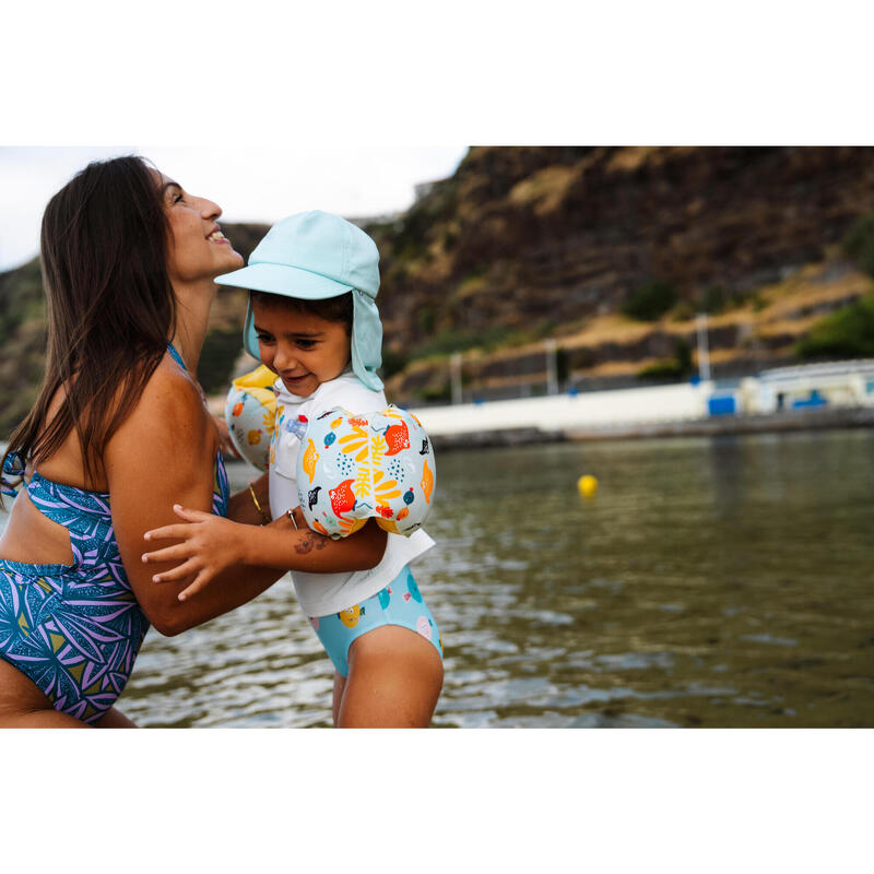 Brassards piscine Enfant 11-30kg - Allsifh bleu clair