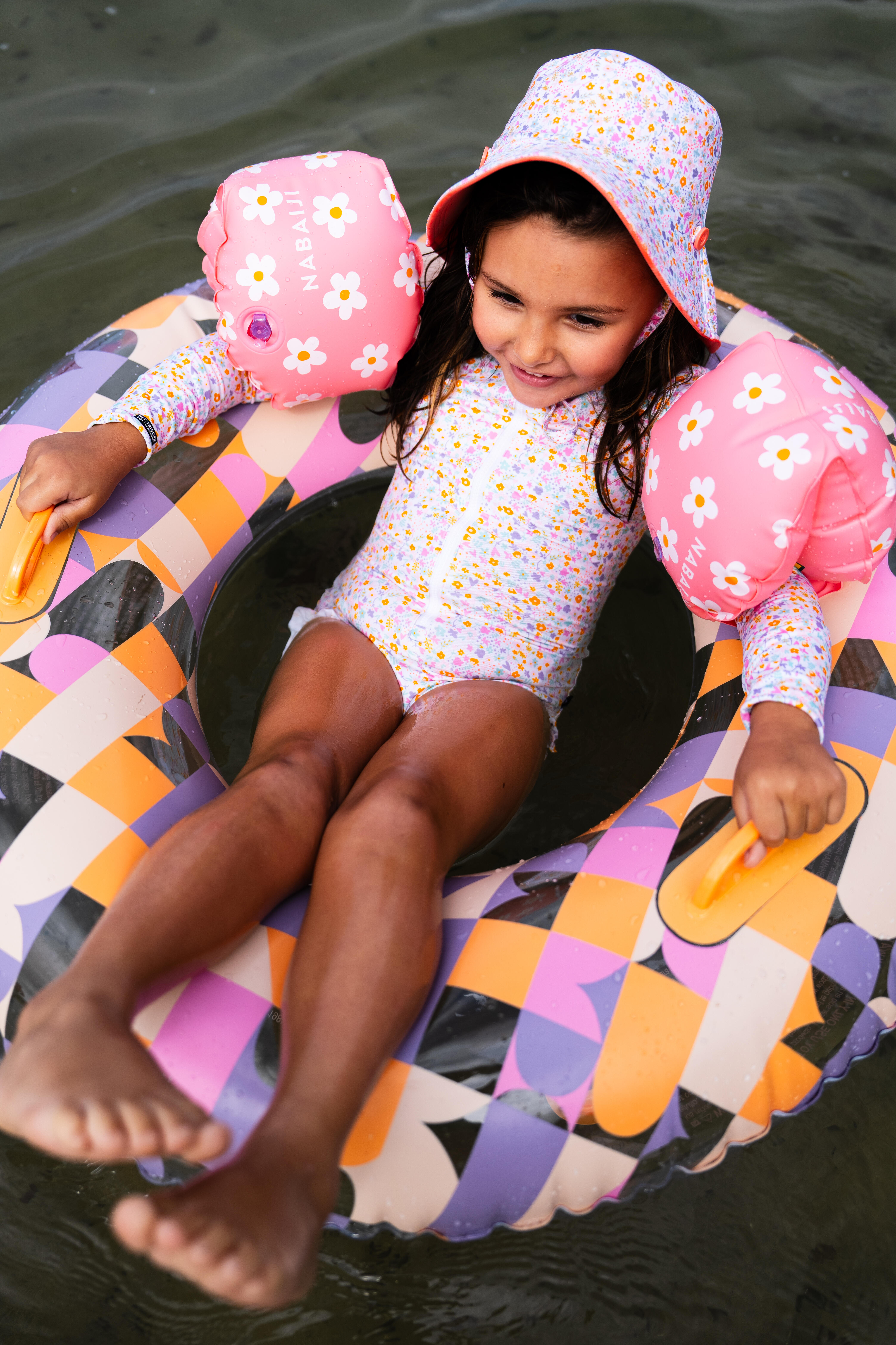 Chapeau anti-UV réversible bébé - NABAIJI