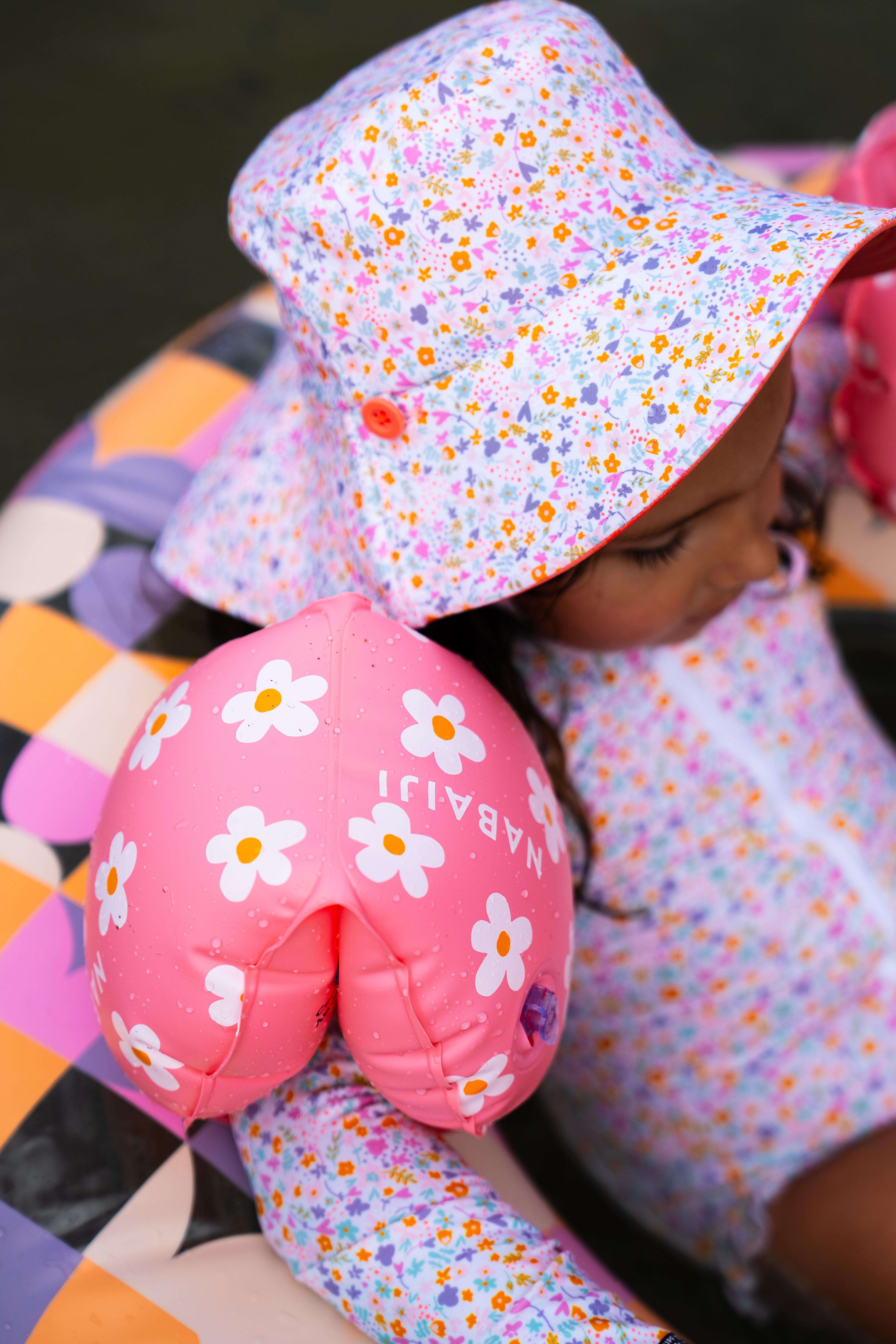 Babies' Reversible Anti-UV Hat - NABAIJI