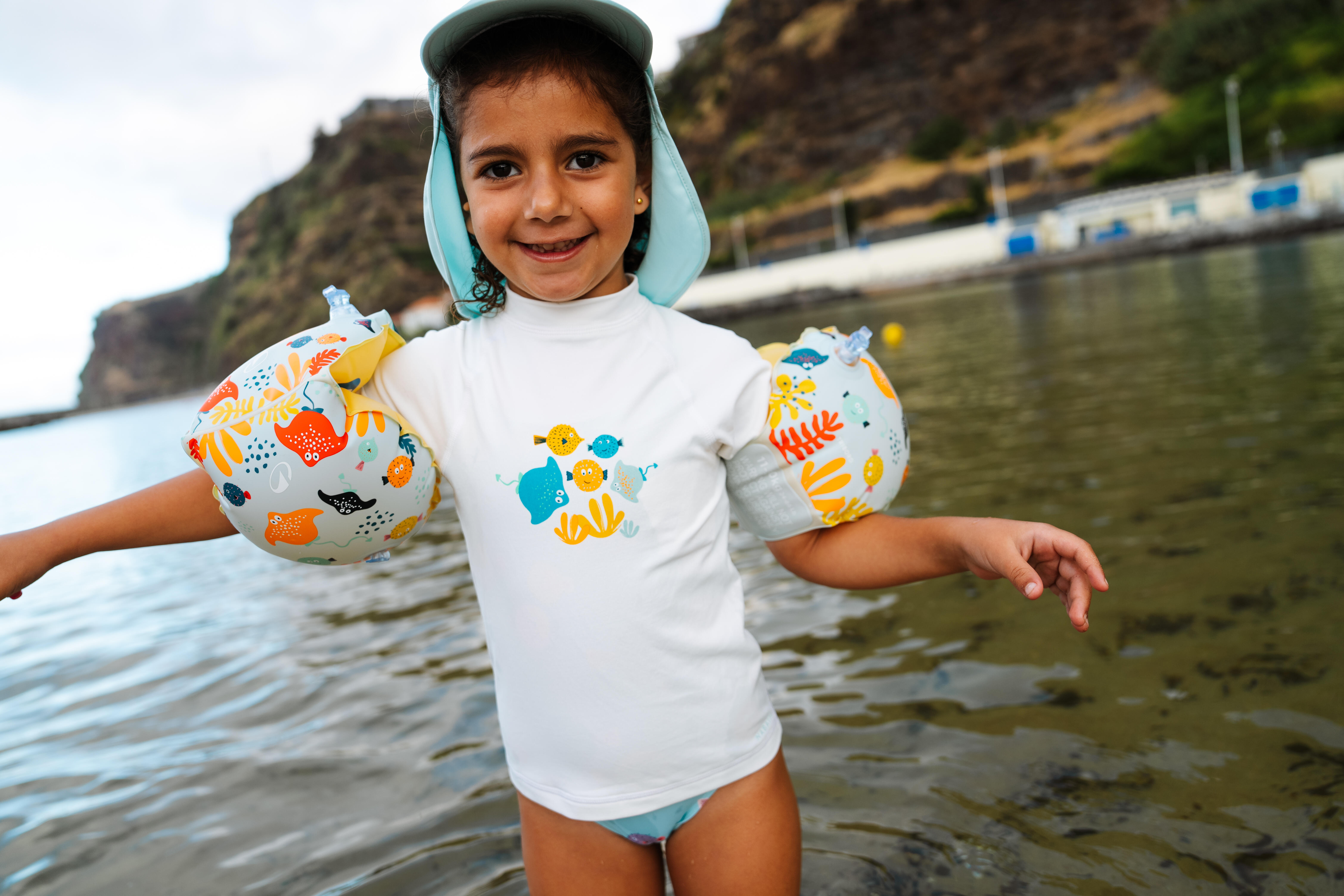 Brassards de natation enfant 11-30 kg - Allsifh Bleu Clair - NABAIJI