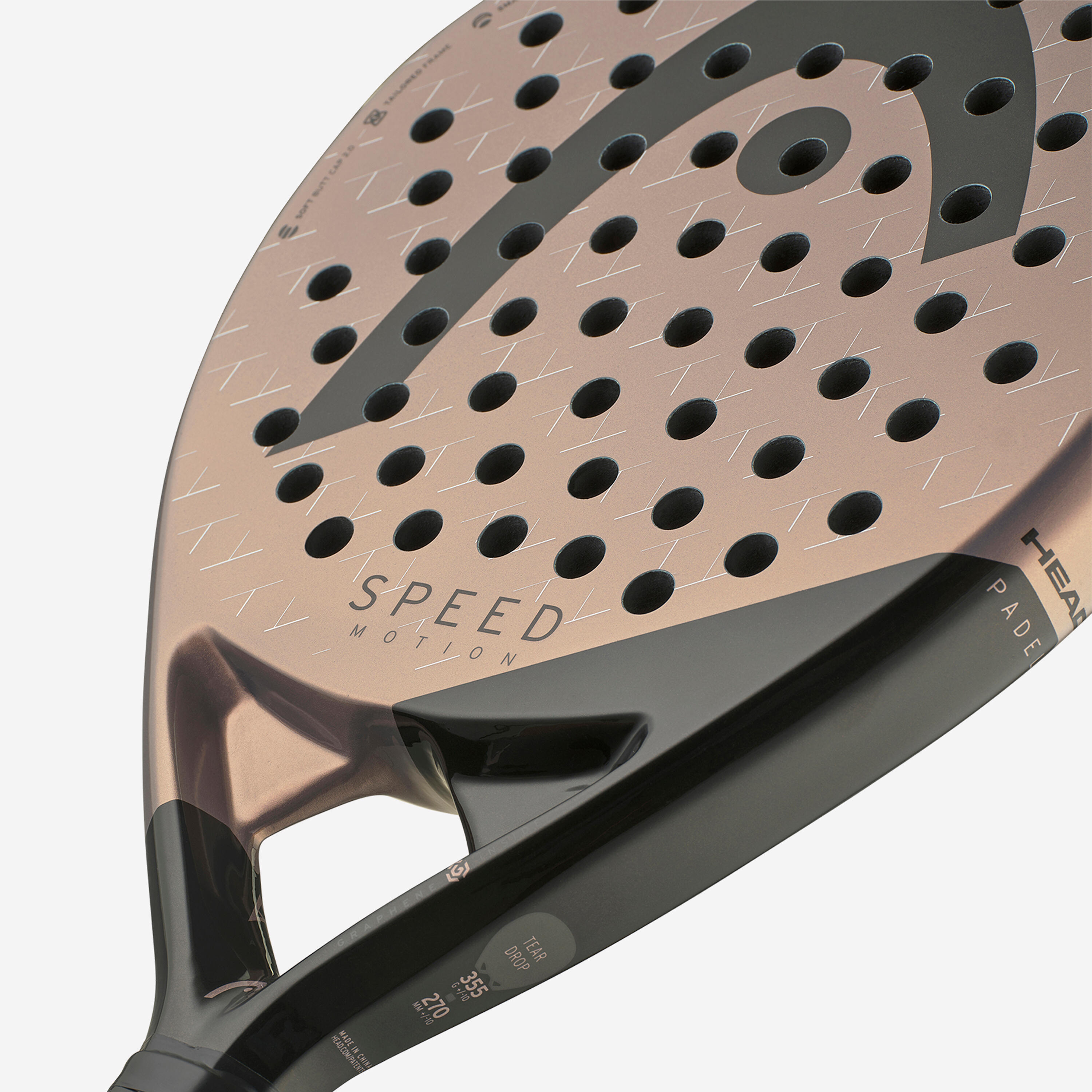 Padel Rose Racket Adult Padel Racket Speed Motion Ari Sánchez25 - Decathlon