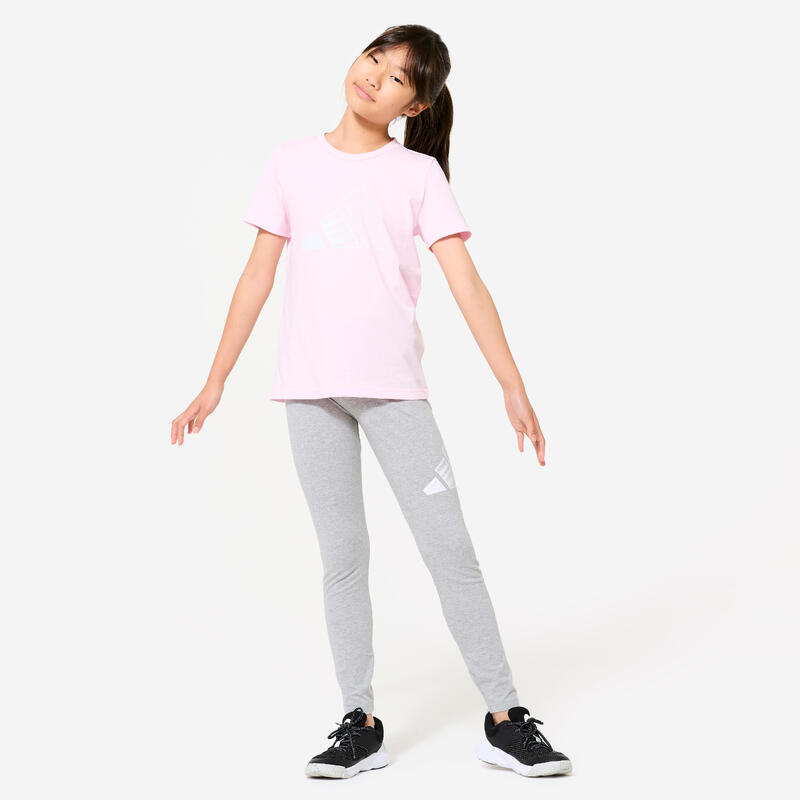 T-shirt oversize en coton - Gris chiné/nounours - ENFANT | H&M CH