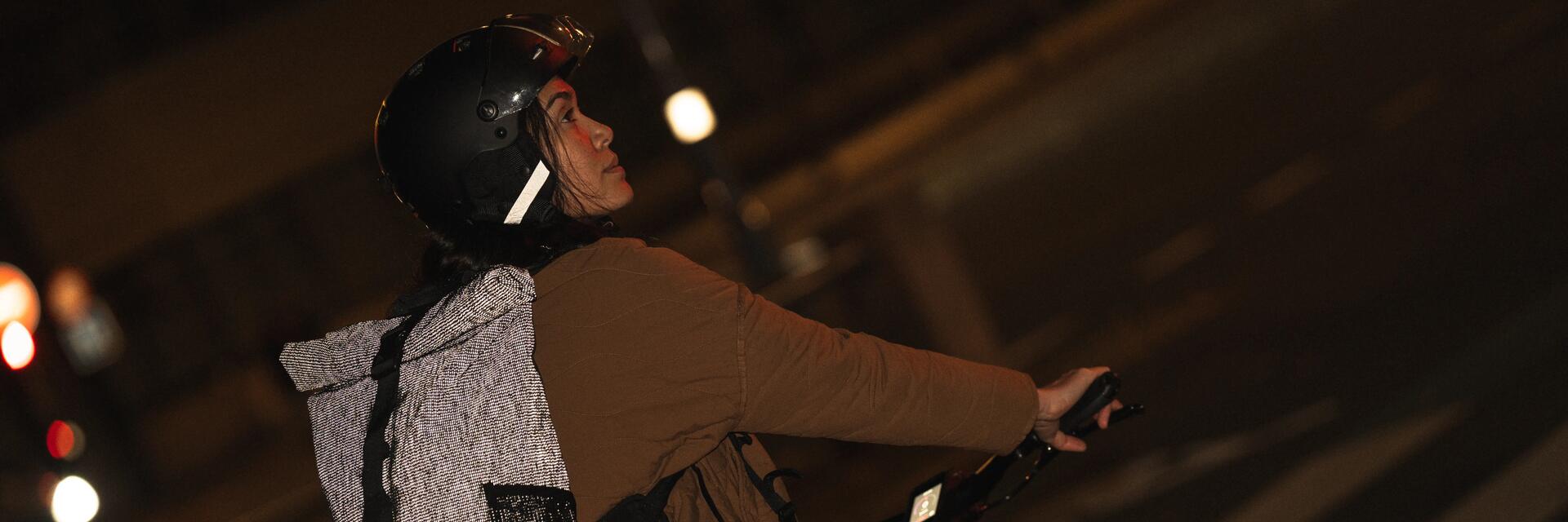 gilet refléchissant à vélo