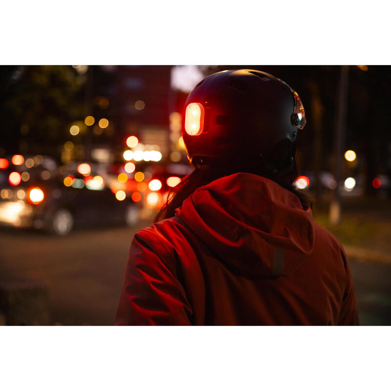 LUZ FRONTAL/TRASEIRA SL510 USB CLIP BICICLETA AMARELO