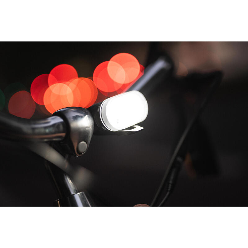 Fietslampjes voor/achter USB clip SL510 2 stuks zwart