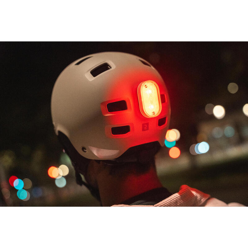 Fietslampjes voor/achter USB clip SL510 2 stuks zwart