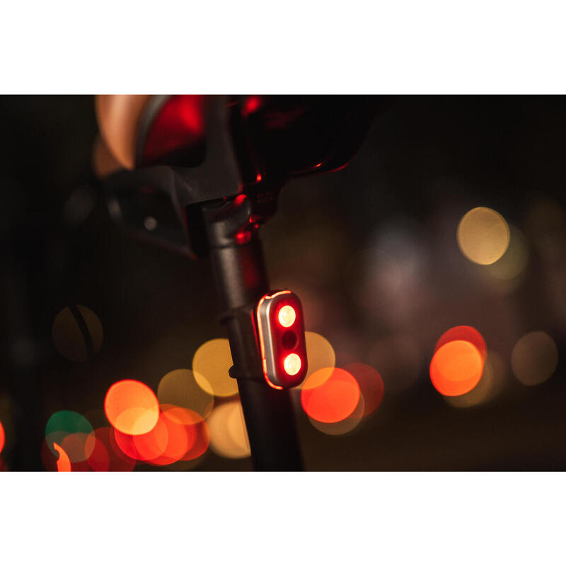 LUZ LED FRENTE/TRÁS USB BICICLETA CL 900