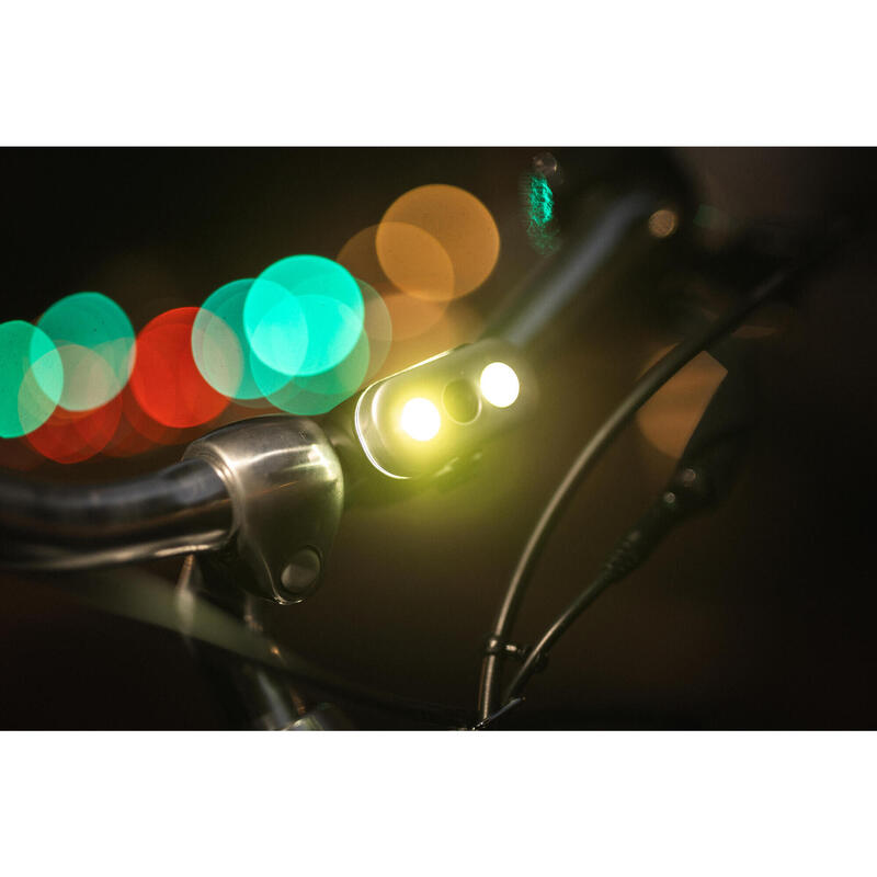 LUZ LED FRENTE/TRÁS USB BICICLETA CL 900