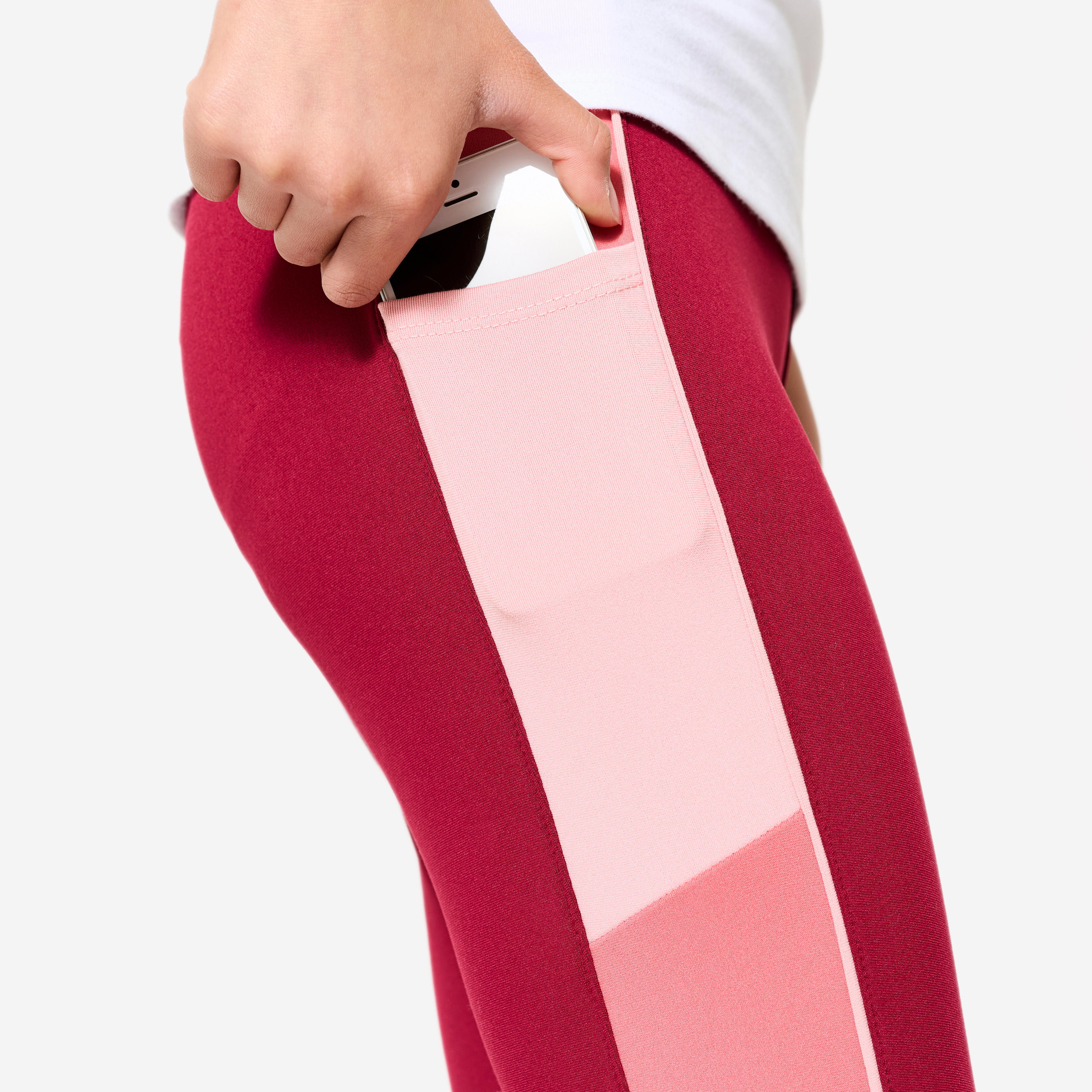 Legging taille haute enfant – S 500 - DOMYOS