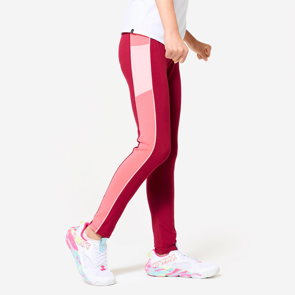 Legging taille haute avec poche - S500 rose