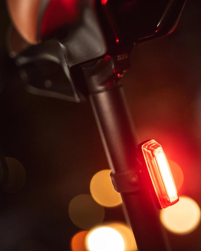Kit luci bici anteriore e posteriore led ST 920 USB