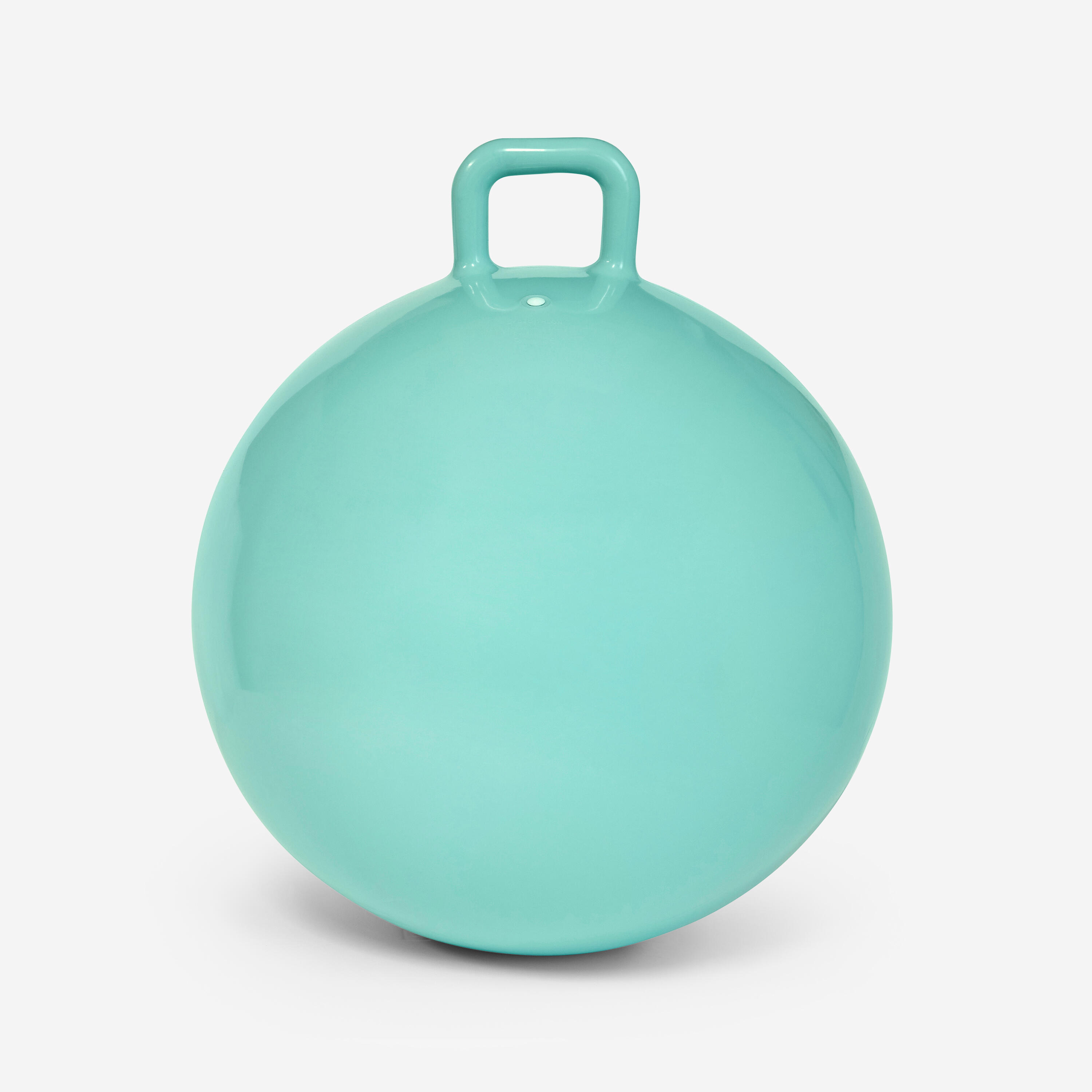 DOMYOS Detská skákacia lopta 57 cm tyrkysová