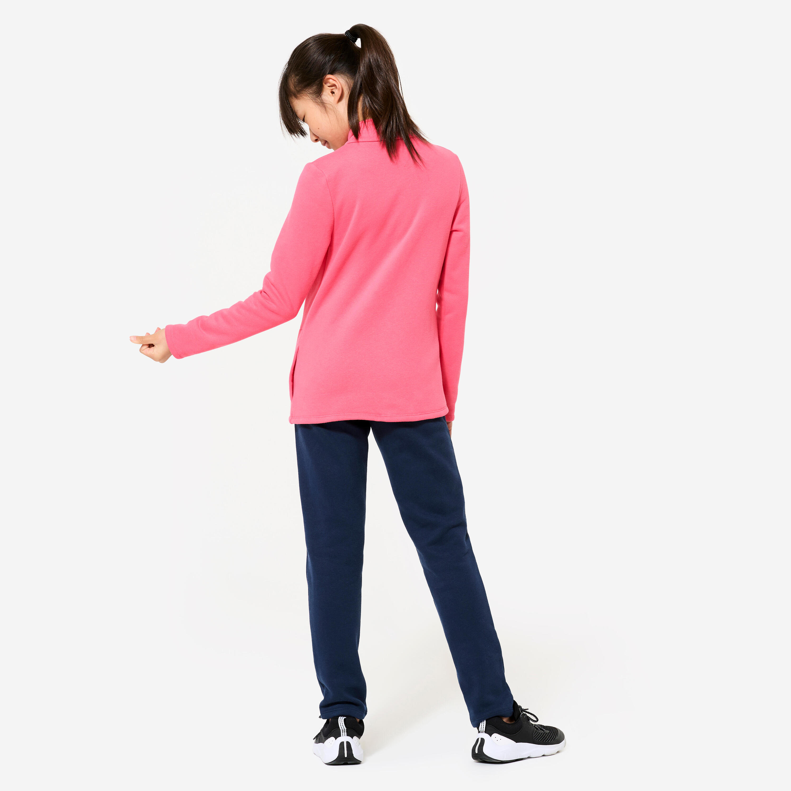 Çocuk Lacivert Pembe Eşofman Takımı - Warmy 4/7