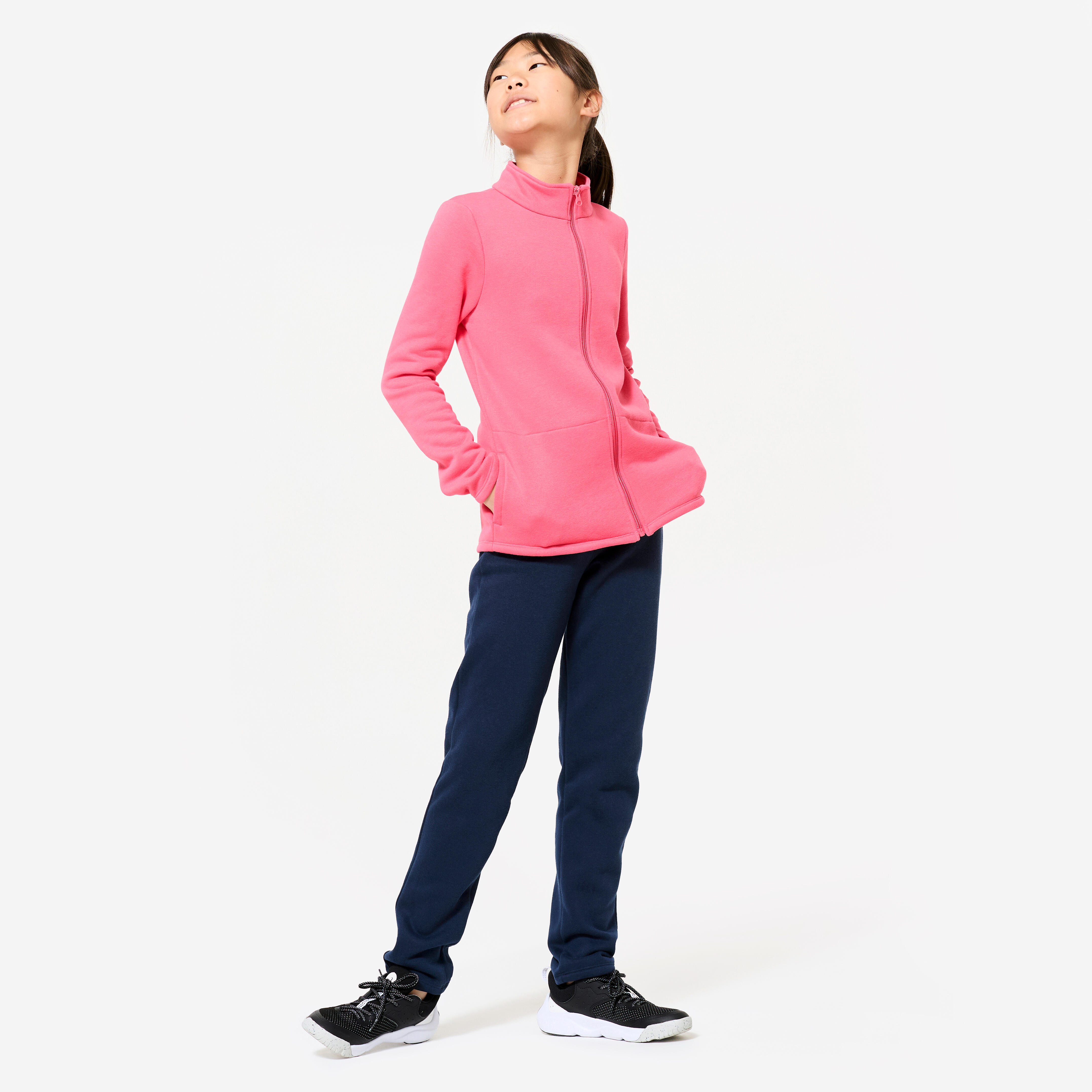 Survêtement chaud à zip enfant, Warmy - DOMYOS