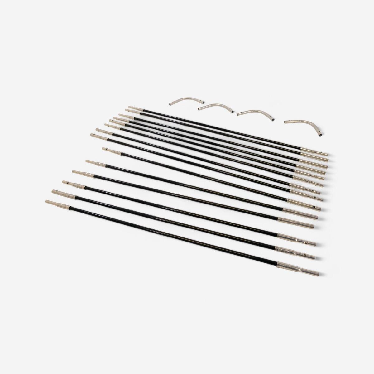 Kit arceau fixation pour filet, pièce détachée trampoline, Rectangulaire 520