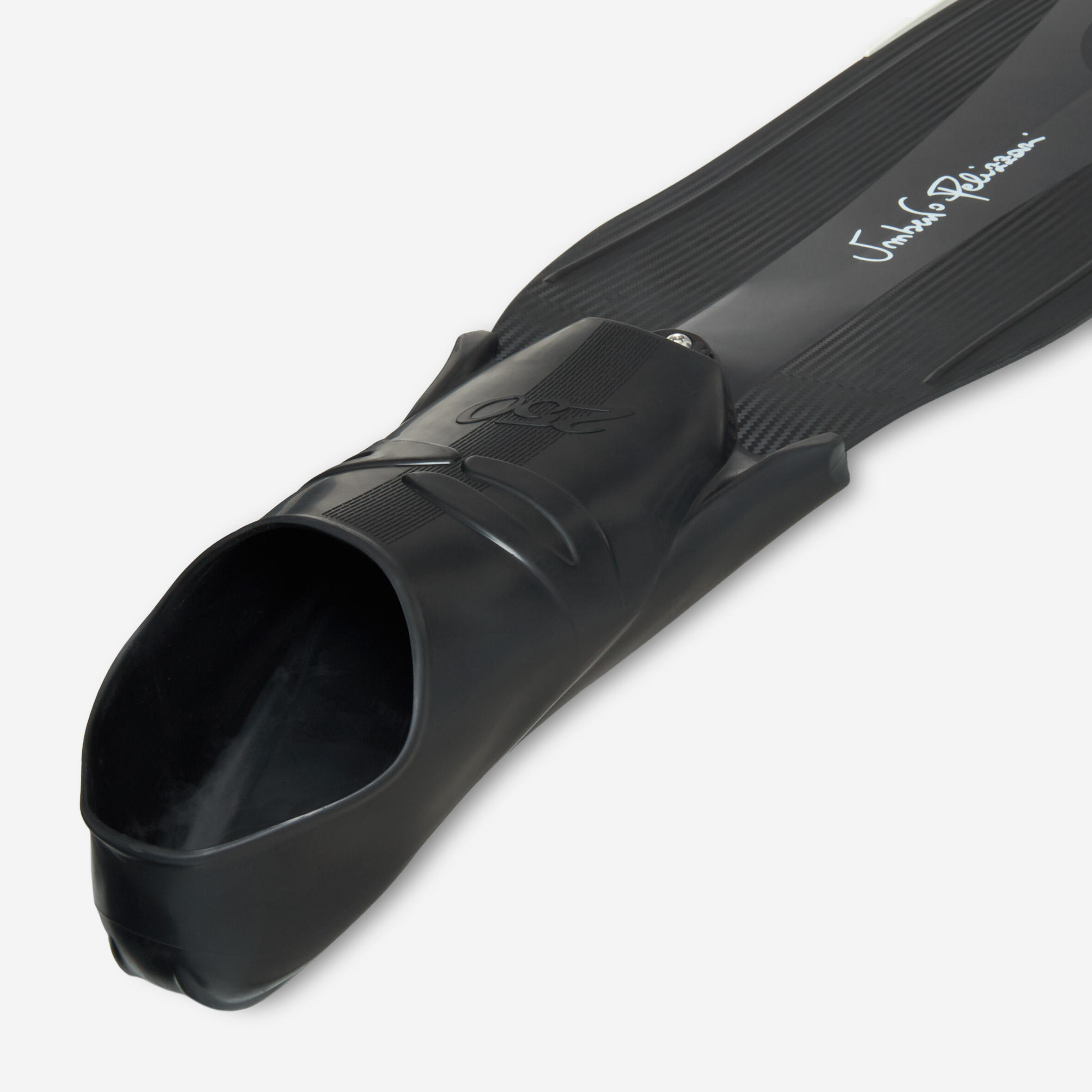 C4 Carbon Flossen Freitauchen UP Soft Umberto Pelizzari schwarz 3/7