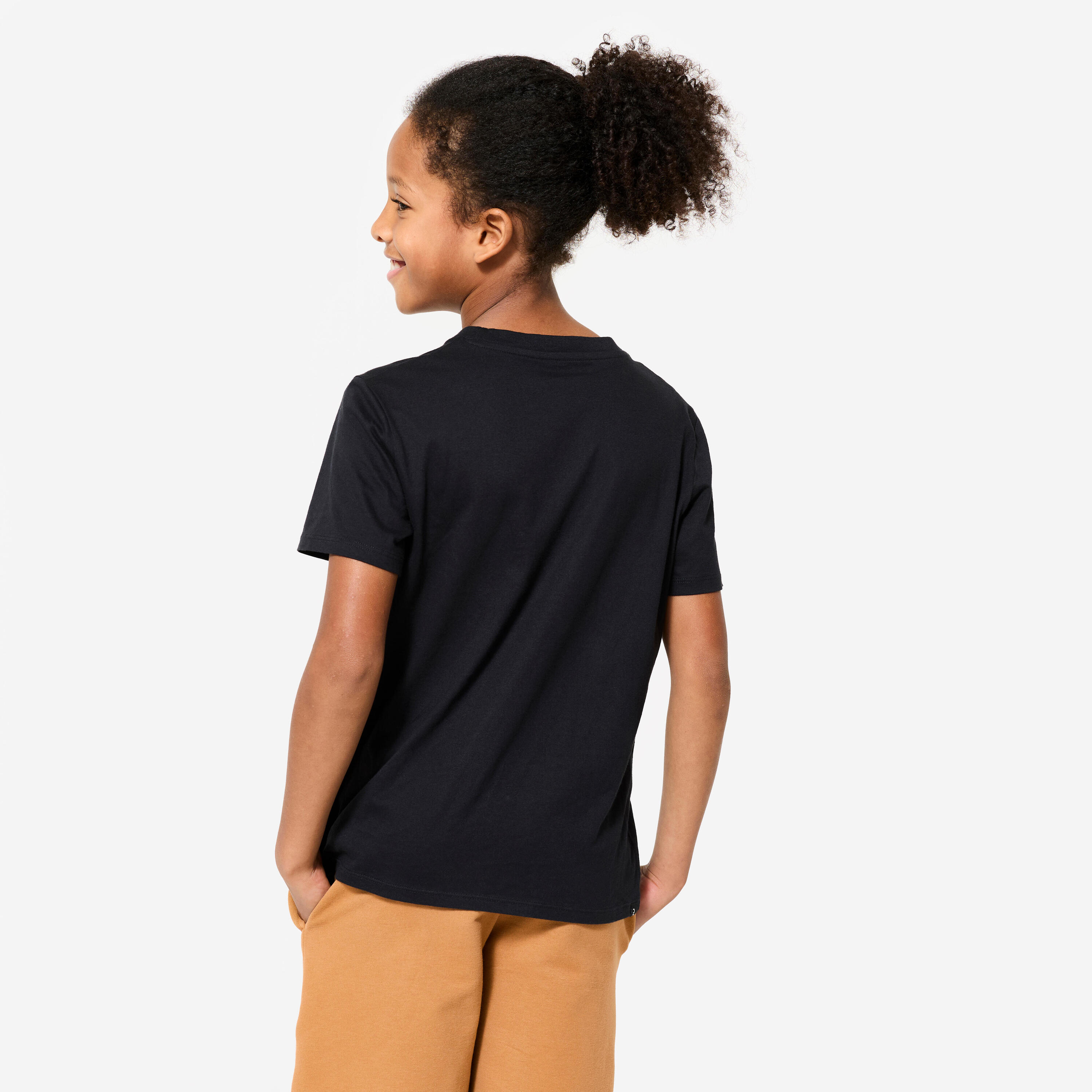 Katoenen multisport T-shirt voor kinderen 4/6