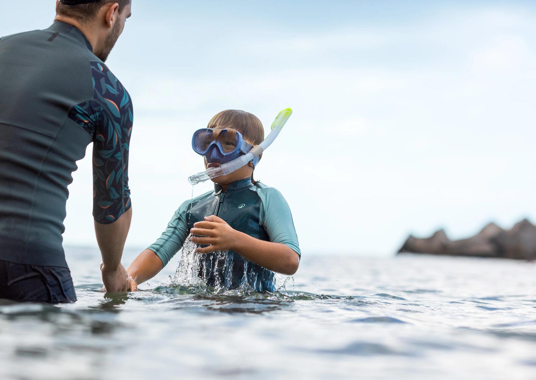 Le tuba de snorkeling