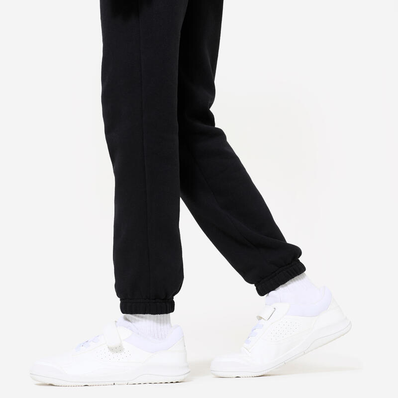 Pantalon de trening călduros multisport negru Copii 