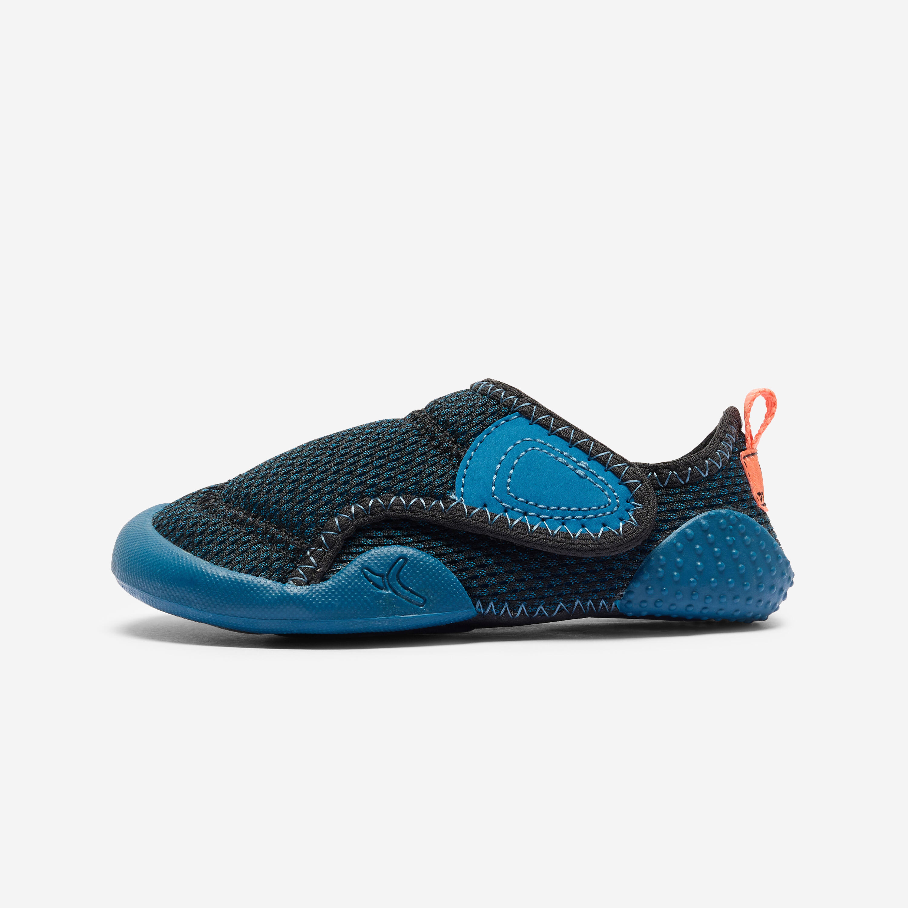 Kids’ Non-Slip Booties – Babylight Blue - DECATHLON