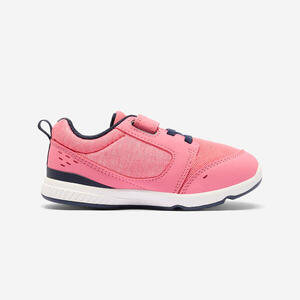 Zapatillas deportivas velcro Bebé Domyos I move 550 rosa del 25 al 28