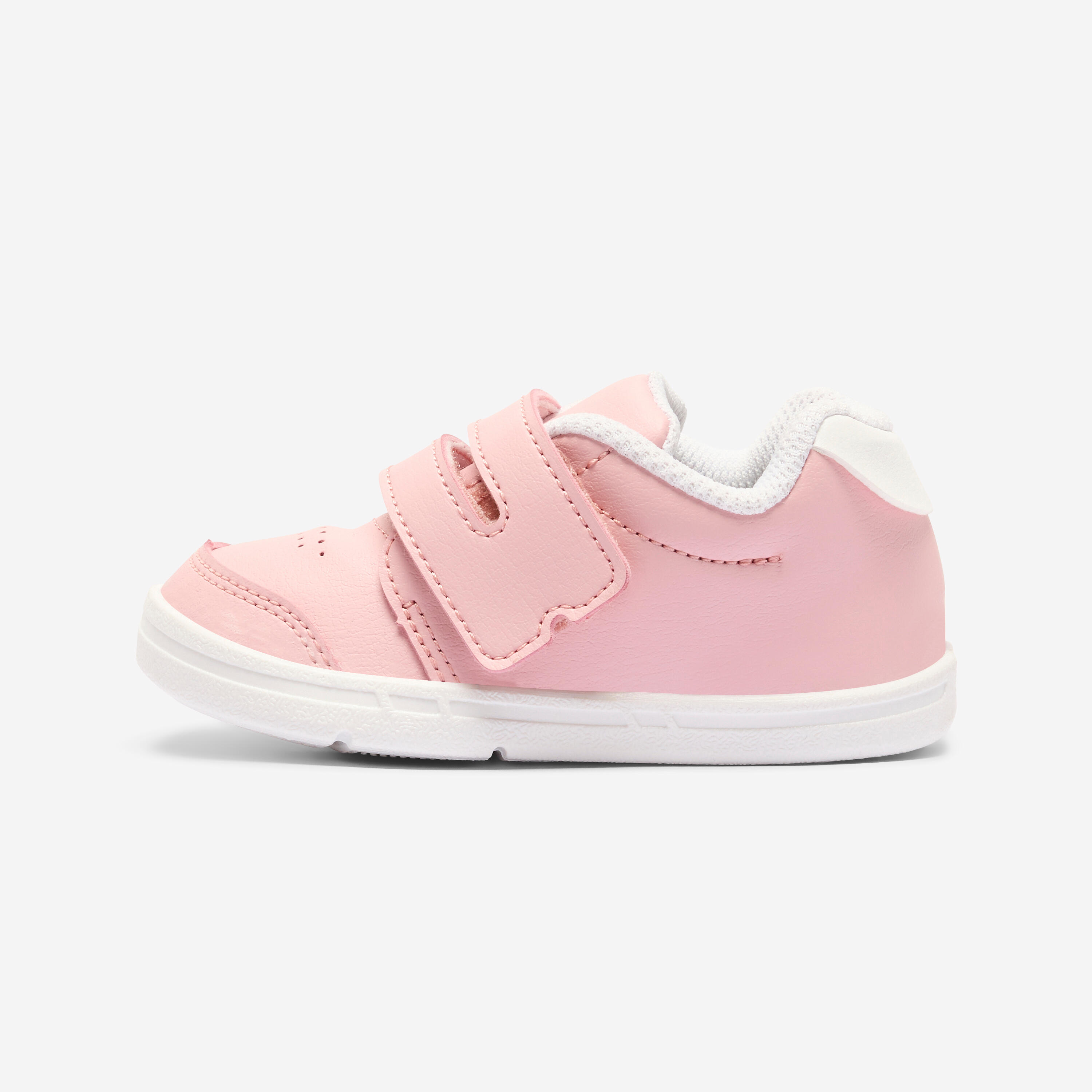Chaussures premiers pas enfant – I Learn 100 rose - DECATHLON