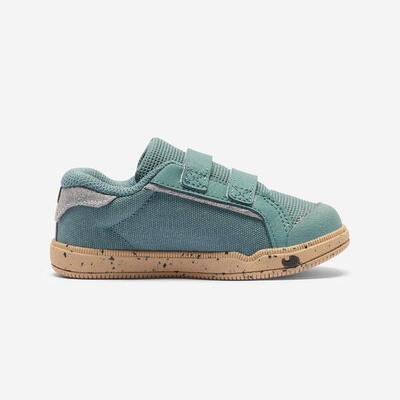 Zapatillas deportiva velcro Bebés Domyos I Learn 500 marino tallas 20 al 24
