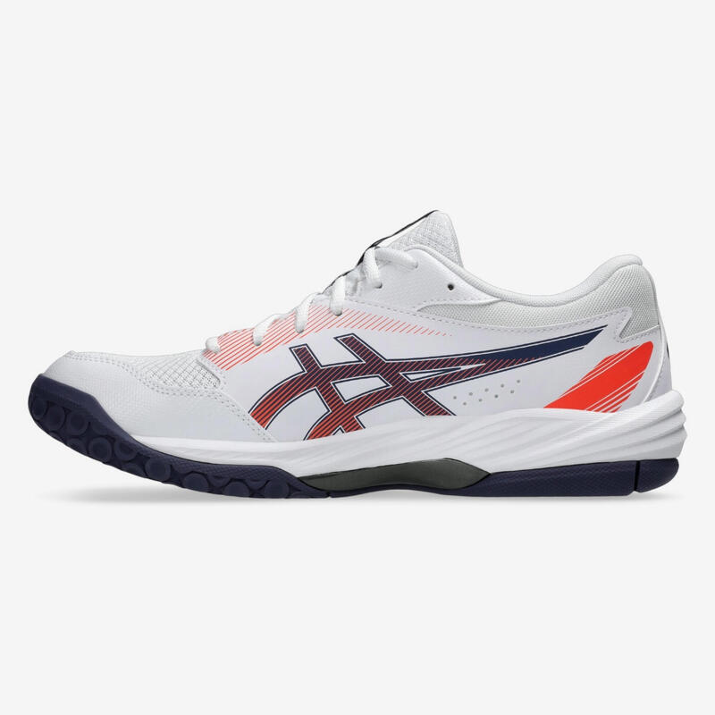Încălțăminte de handbal Asics gel task alb-portocaliu Adulți