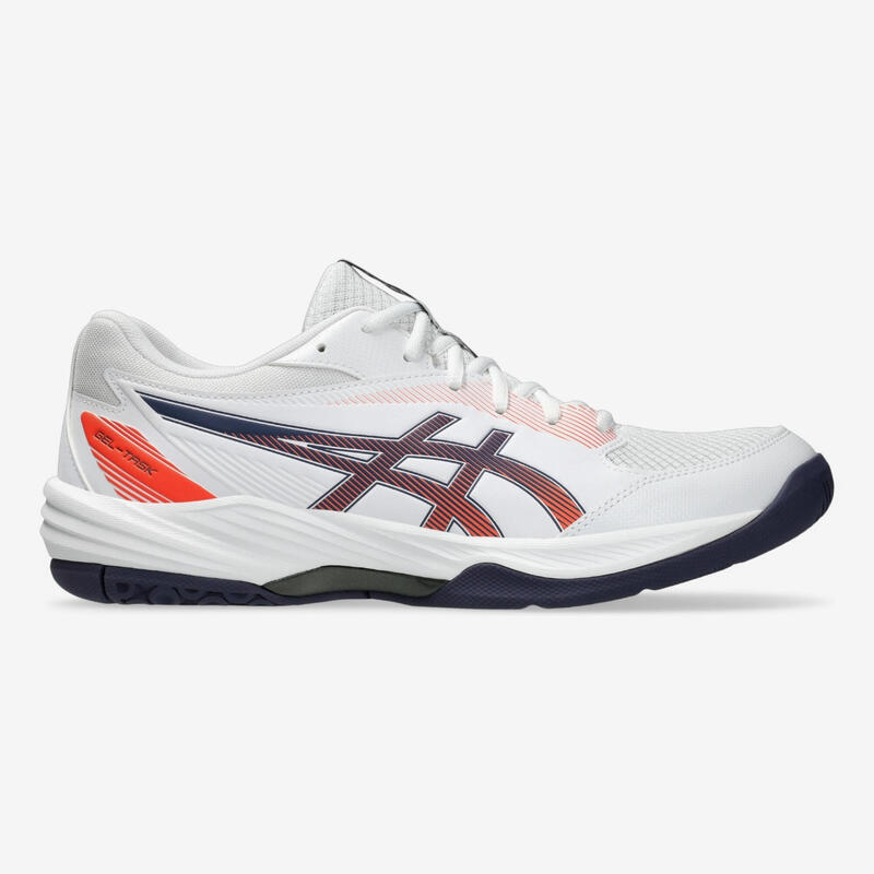 Încălțăminte de handbal Asics gel task alb-portocaliu Adulți
