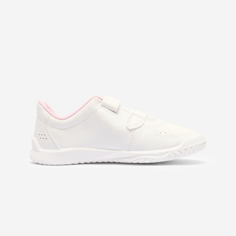 Çocuk Cırt Cırtlı Spor Ayakkabı - Beyaz/Pembe - TS100
