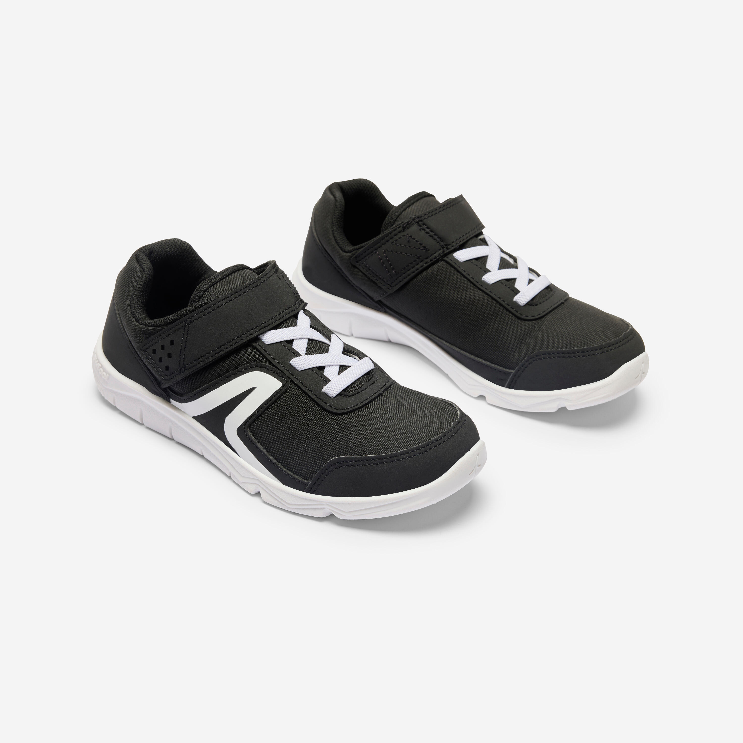 Kids' Shoes Black & White - PW100 2/6