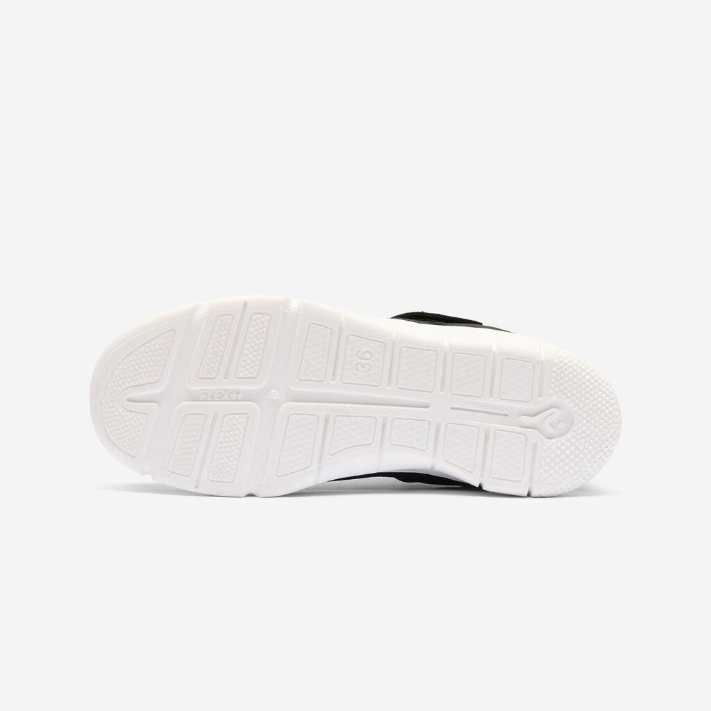 Chaussure enfant à scratch noire PW 100