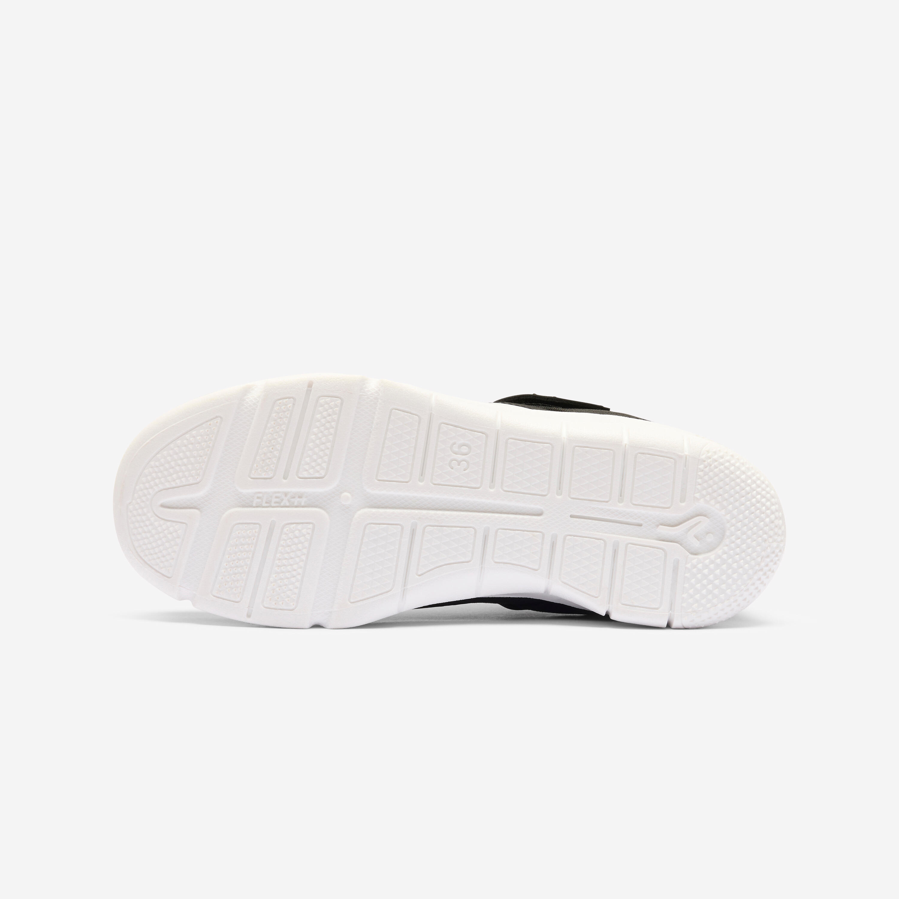 Kids Walking Velcro Shoes 100  - Black