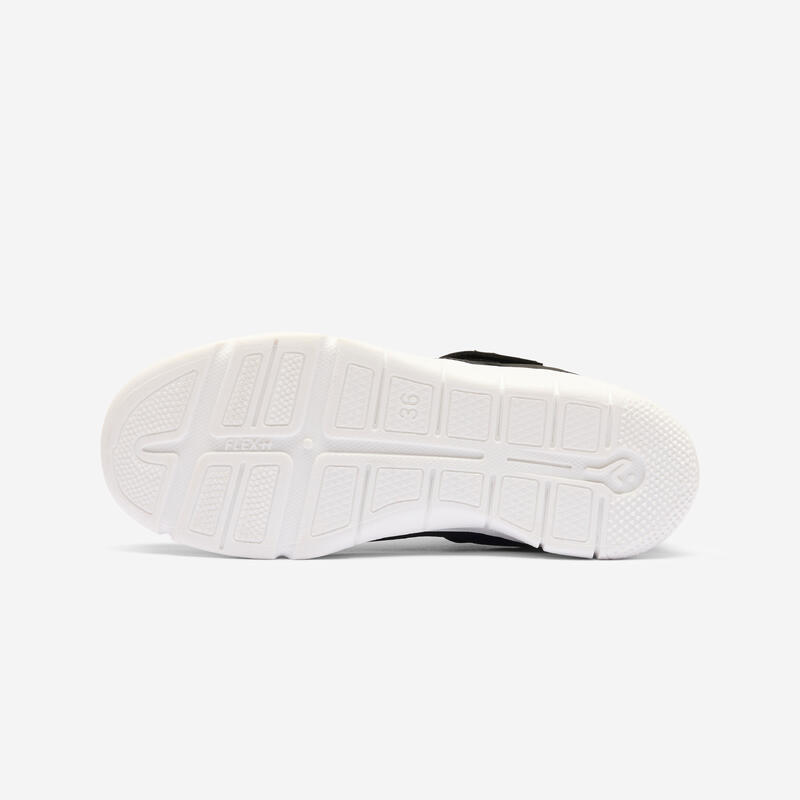 Chaussure enfant à scratch noire PW 100