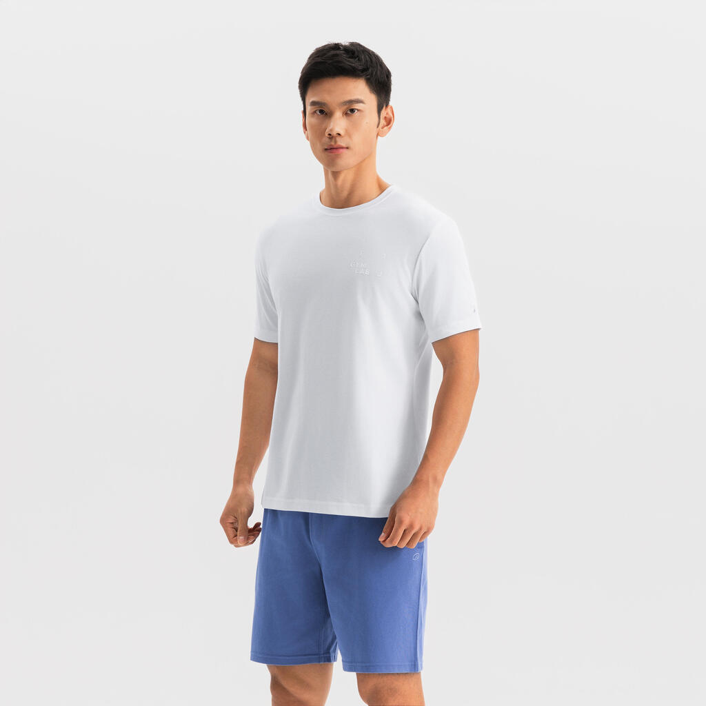 MEN TRAINING BLENDED COTTON COOLING T-SHIRT 540- noir ultra