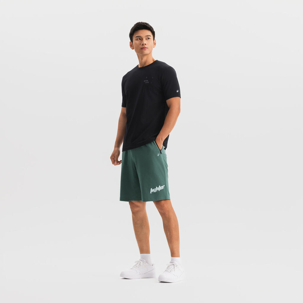 MEN TRAINING BLENDED COTTON COOLING T-SHIRT 540- noir ultra