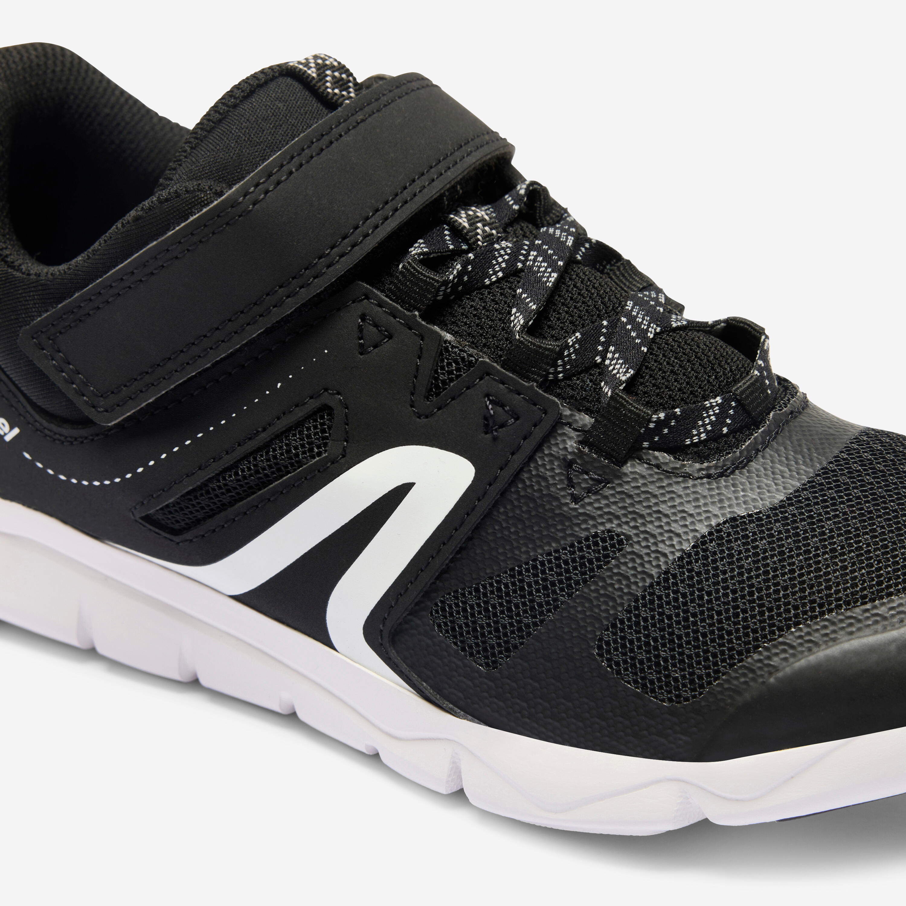 Kinder Sportschuhe Klettverschluss atmungsaktiv ‒ PW540 schwarz/rosa  3/10
