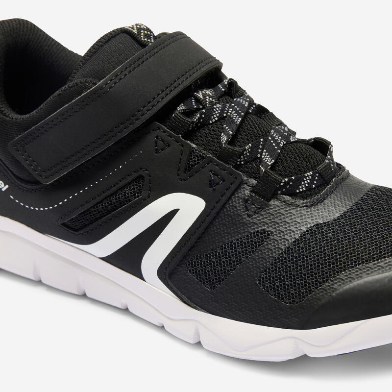 Încălțăminte Educație fizică Power Walking PW540 Alb-Negru Copii