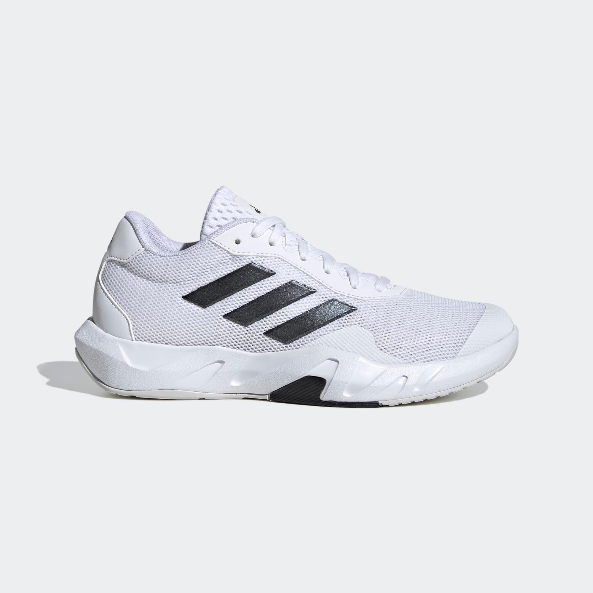 Schoenen voor fitness dames Amplimove wit en zwart 11/19