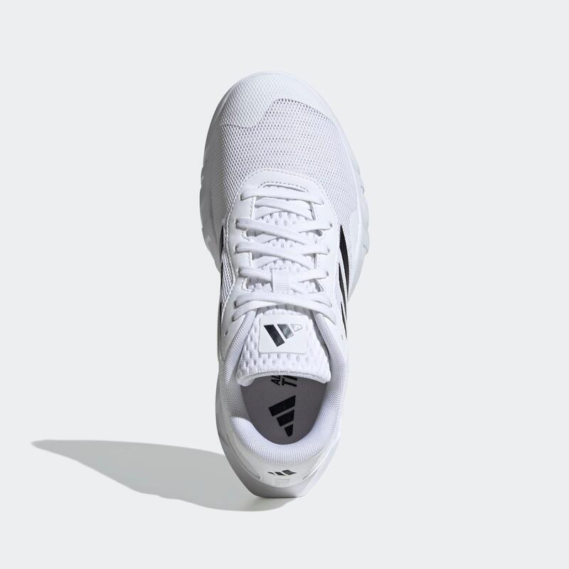 Încălțăminte Amplimove ADIDAS de fitness alb și negru Damă