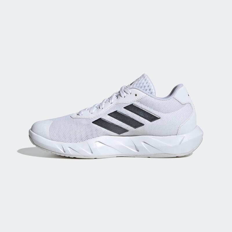 Încălțăminte Amplimove ADIDAS de fitness alb și negru Damă