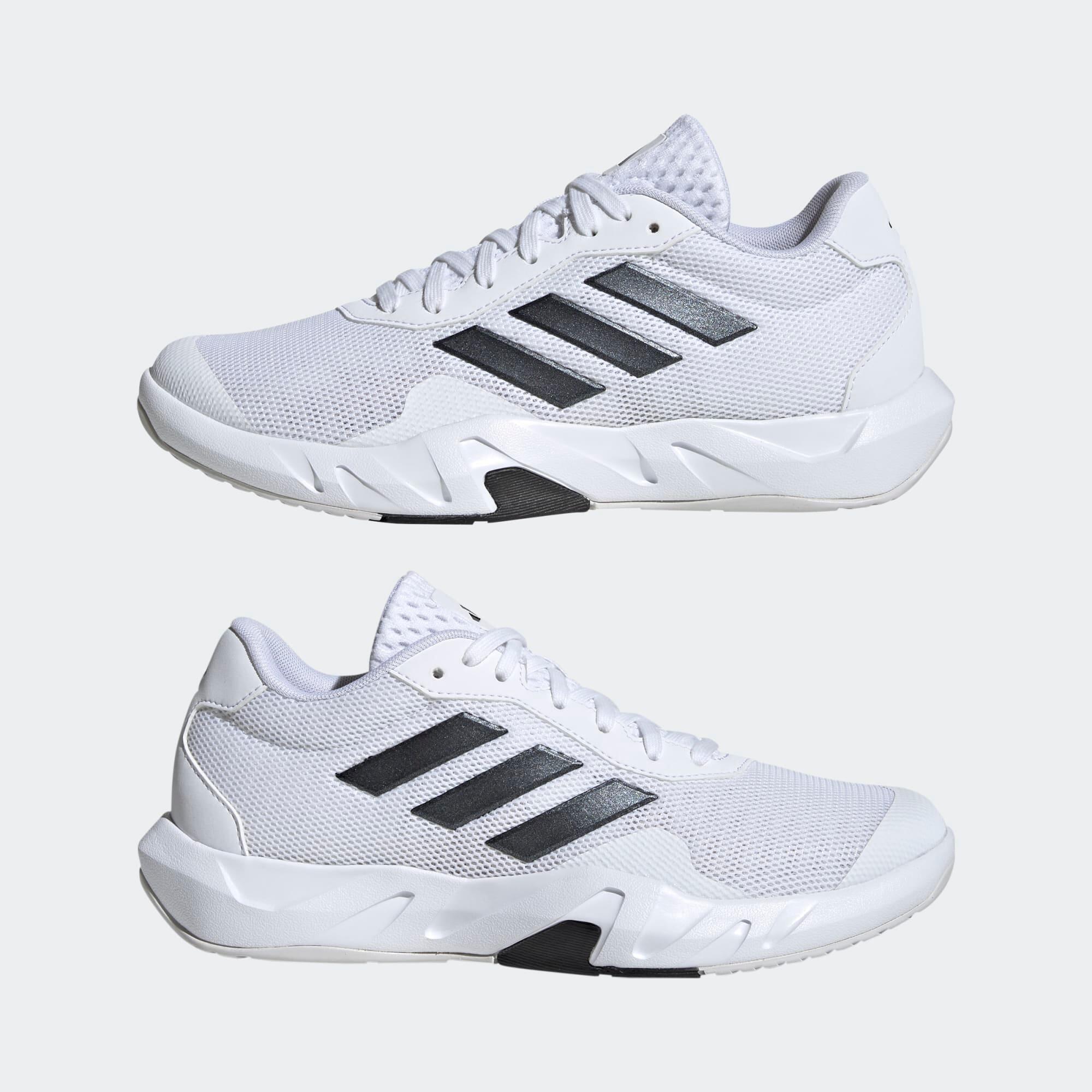 Fitnessschuhe Damen - Amplimove weiß/schwarz  3/10